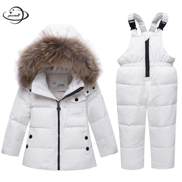 дети комплект одежды зима мальчиков и девочек пальто + bib кальсон 2pcs костюмы вниз куртка белая утка вниз с капюшоном детская одежда h146, White
дети комплект одежды зима мальчиков и девочек пальто + bib кальсон 2pcs костюмы вниз куртка белая утка вниз с капюшоном детская одежда h146, White
