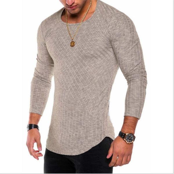 2019 new spring fashion o-neck slim fit long sleeve t shirt men trend casual mens t-shirt streetwear t shirts, White;black
2019 new spring fashion o-neck slim fit long sleeve t shirt men trend casual mens t-shirt streetwear t shirts, White;black