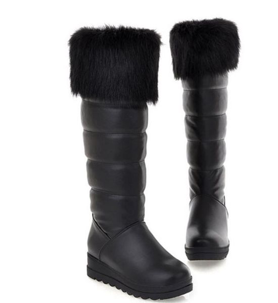 2019 women's boots in winter with new style flat bottom thick bottom round head waterproof table @5047, Black
2019 women's boots in winter with new style flat bottom thick bottom round head waterproof table @5047, Black