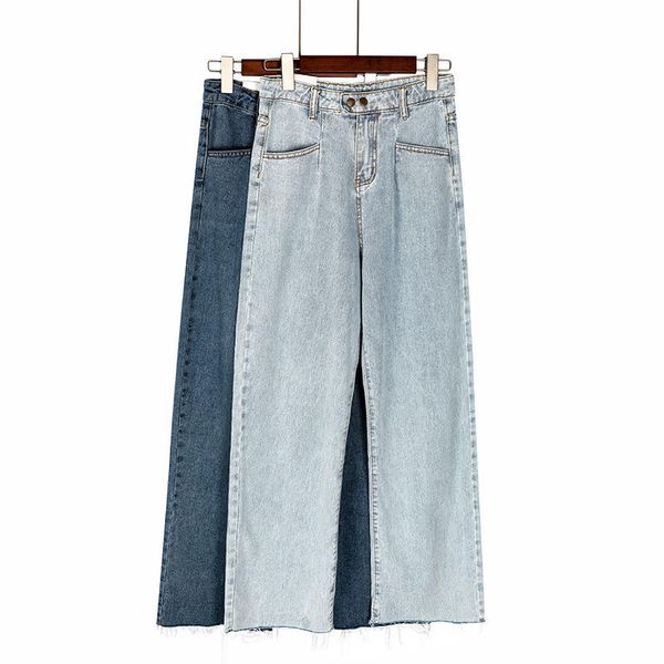women's jeans high waist femme straight wide leg denim pants boyfriend for women elastic streetwear loose ladies q2610, Blue
women's jeans high waist femme straight wide leg denim pants boyfriend for women elastic streetwear loose ladies q2610, Blue