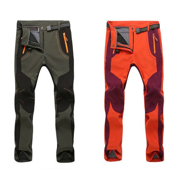 men's pants winter men women hiking outdoor softshell trousers waterproof windproof thermal for camping ski climbing overalls man, Black
men's pants winter men women hiking outdoor softshell trousers waterproof windproof thermal for camping ski climbing overalls man, Black