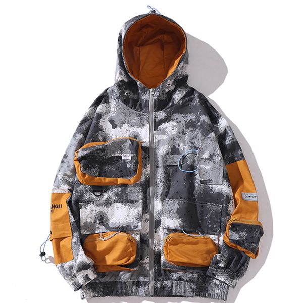 patchwork pockets men cargo jacket hip hop harajuku hooded cotton coat men winter japanese streetwear casual cotton coats, Black;brown
patchwork pockets men cargo jacket hip hop harajuku hooded cotton coat men winter japanese streetwear casual cotton coats, Black;brown