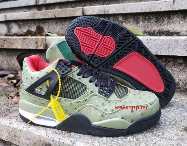 green 2019 ostrich skin 4 4s basketball shoes punch white cement men royalty cactus jack flight nostalgia sports sneaker
green 2019 ostrich skin 4 4s basketball shoes punch white cement men royalty cactus jack flight nostalgia sports sneaker