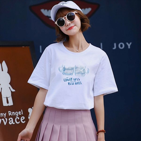 white t-shirt women's short-sleeved summer clothes 2019 student loose elastic all-match half-sleeved k03 white t-shirt women's sho
white t-shirt women's short-sleeved summer clothes 2019 student loose elastic all-match half-sleeved k03 white t-shirt women's sho
