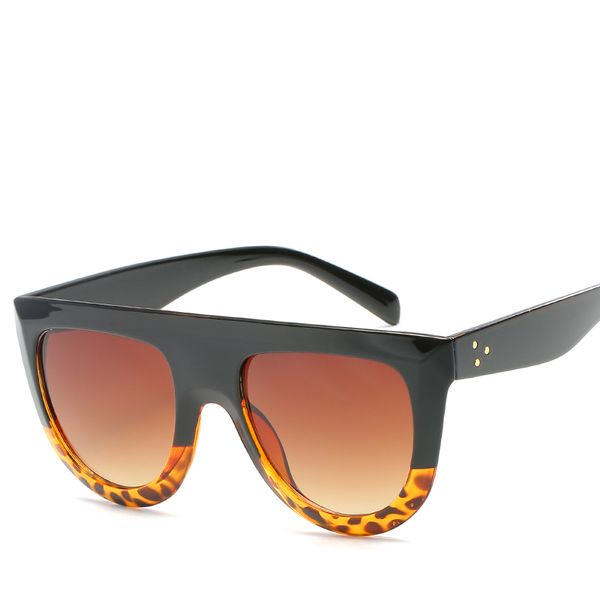 women fashion 2018 trendy sunglasses leopard transparent ladies big fashion sun glases feminino uv400, White;black
women fashion 2018 trendy sunglasses leopard transparent ladies big fashion sun glases feminino uv400, White;black