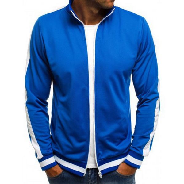laamei men's fashion stretch jackets coat zip male casual mens solid color striped baseball jackets streetwear gym sportswear, Black;brown
laamei men's fashion stretch jackets coat zip male casual mens solid color striped baseball jackets streetwear gym sportswear, Black;brown