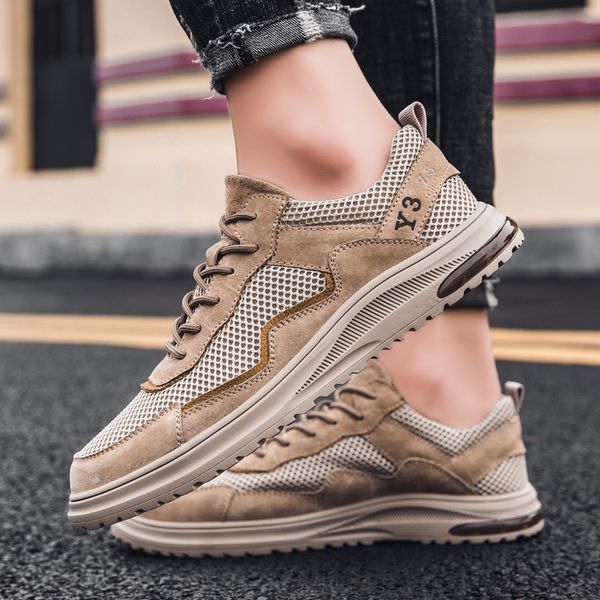 men's shoes 2020 summer new men's casual shoes british style breathable sports tide mesh board men, Black
men's shoes 2020 summer new men's casual shoes british style breathable sports tide mesh board men, Black