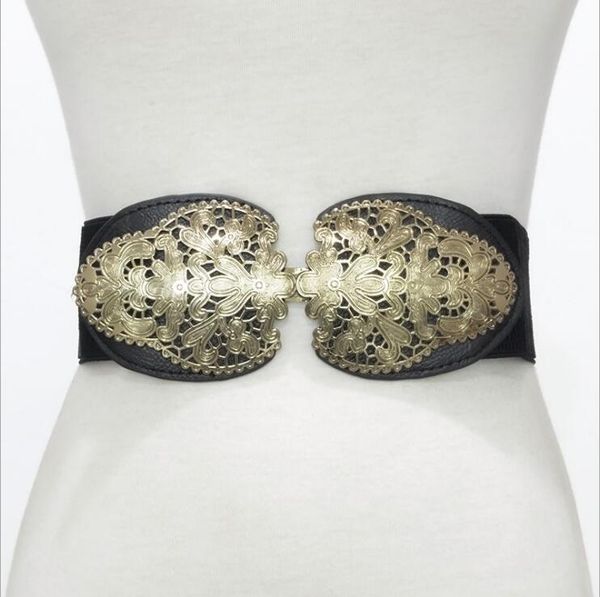 women's runway fashion vintage elastic cummerbunds female dress corsets waistband belts decoration wide belt r1441, Black;brown
women's runway fashion vintage elastic cummerbunds female dress corsets waistband belts decoration wide belt r1441, Black;brown