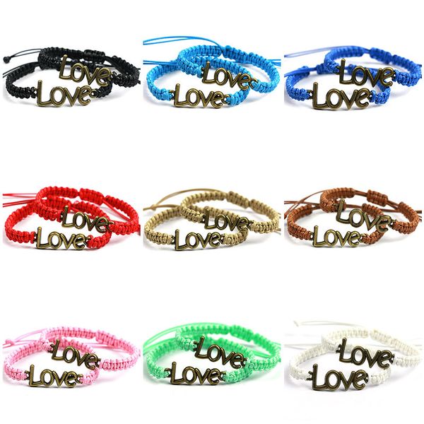 2pcs/pair exquisite couple bracelets same color cord with antique bronze love rope chains lovers gifts handmade charm bracelet, Golden;silver
2pcs/pair exquisite couple bracelets same color cord with antique bronze love rope chains lovers gifts handmade charm bracelet, Golden;silver