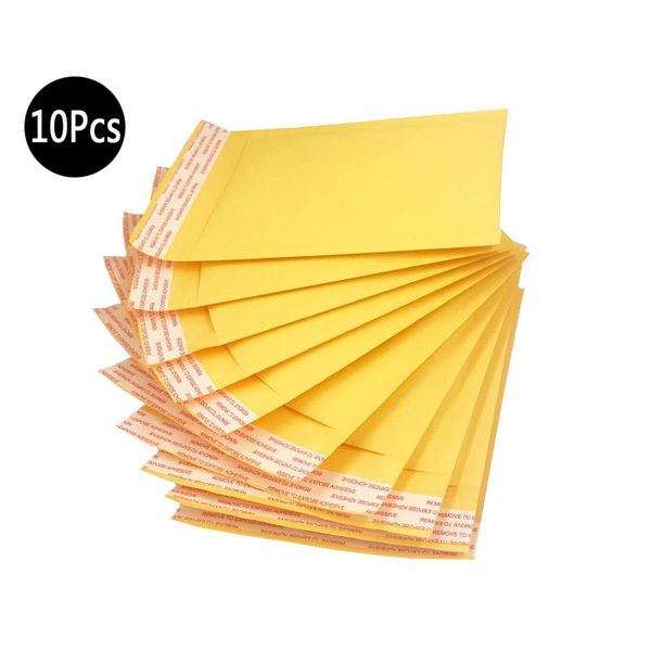 10pcs mailing bags window envelopes bag moistureproof kraft paper seal yellow stationary paper envelopes
10pcs mailing bags window envelopes bag moistureproof kraft paper seal yellow stationary paper envelopes