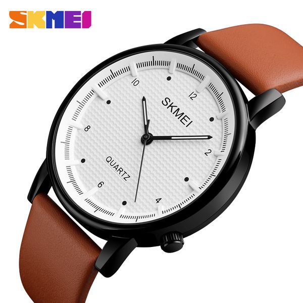 skmei simple brand quartz watch business fashion casual leather wristband 3bar waterproof buckle wristwatch big dual clock 1210, Slivery;brown
skmei simple brand quartz watch business fashion casual leather wristband 3bar waterproof buckle wristwatch big dual clock 1210, Slivery;brown