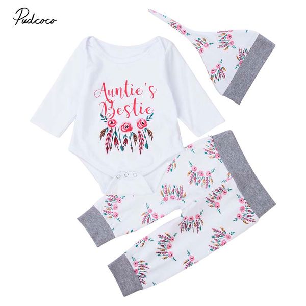 2020 auntie's e newborn kids baby girl clothes long sleeve romper+leggings pants outfits 3pcs casual cotton spring set, Pink;blue
2020 auntie's e newborn kids baby girl clothes long sleeve romper+leggings pants outfits 3pcs casual cotton spring set, Pink;blue