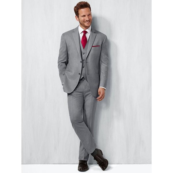 custom made handmade 3pcs gray mens suit slim fit tuxedos grooms suits wedding suis formal party suits (jacket+pants+vest, White;black
custom made handmade 3pcs gray mens suit slim fit tuxedos grooms suits wedding suis formal party suits (jacket+pants+vest, White;black