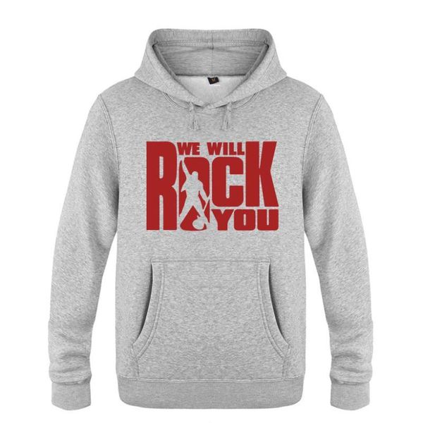 rock you hoodies men women rock casual fashion vogue sweatshirts pullovers queen we will, Black
rock you hoodies men women rock casual fashion vogue sweatshirts pullovers queen we will, Black