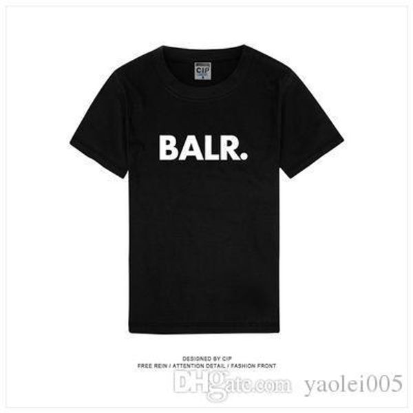 2019 european and american street fashion brand bal short-sleeved t-shirt loose personality men's sports and leisure women's cotto, White;black
2019 european and american street fashion brand bal short-sleeved t-shirt loose personality men's sports and leisure women's cotto, White;black