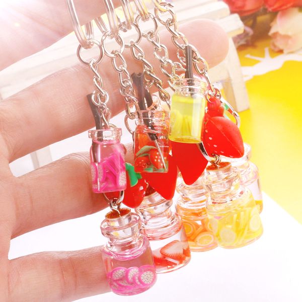 2020 new design simulation drink fruit juice key chain student pendant car key chain glass bottle pendant bag keychain, Silver
2020 new design simulation drink fruit juice key chain student pendant car key chain glass bottle pendant bag keychain, Silver