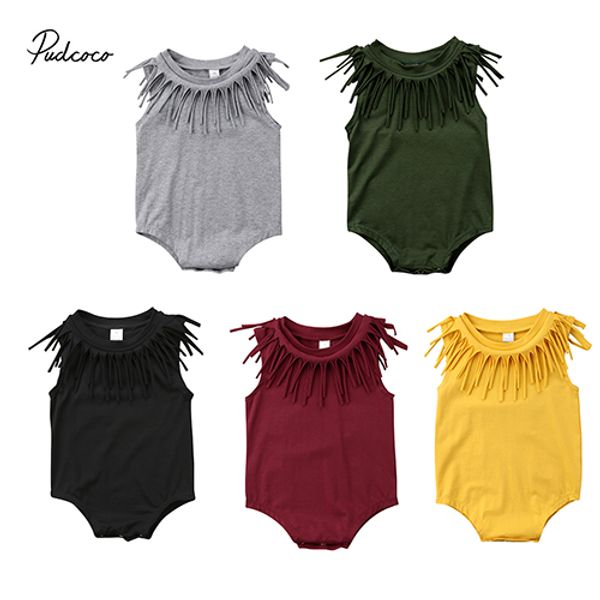 pudcoco 2018 infant baby girls boy bodysuit tassel solid bodysuit jumpsuit 5 colors summer fashion outfits clothes 0-24m, White
pudcoco 2018 infant baby girls boy bodysuit tassel solid bodysuit jumpsuit 5 colors summer fashion outfits clothes 0-24m, White