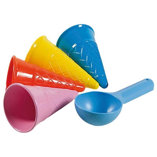 5pcs beach toy portable plastic durable adorable ice cream cones scoop seaside toys sand toy park toys for toddlers kids
5pcs beach toy portable plastic durable adorable ice cream cones scoop seaside toys sand toy park toys for toddlers kids