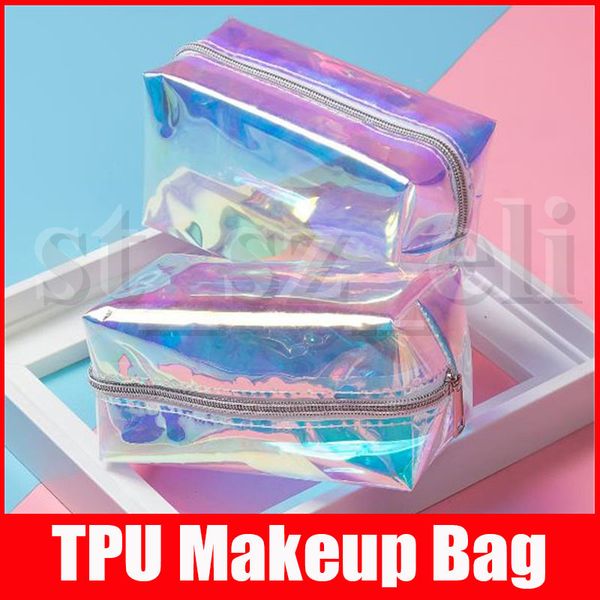 fashion tpu laser makeup bag creative dazzled travel storage bag toiletry bags cosmetic bag beauty make up organizer
fashion tpu laser makeup bag creative dazzled travel storage bag toiletry bags cosmetic bag beauty make up organizer