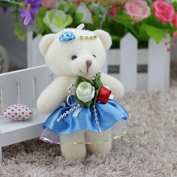 12pcs/lot kawaii small teddy bears stuffed plush 12cm toy mini cartoon bouquet teddy-bear wedding children toy phone key pendant
12pcs/lot kawaii small teddy bears stuffed plush 12cm toy mini cartoon bouquet teddy-bear wedding children toy phone key pendant