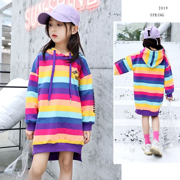 подростковые дети толстовка осень rainbown полосатого hoodie вскользь толстовка для девочек tops 12 года дети нарядов дети облачаются, Black
подростковые дети толстовка осень rainbown полосатого hoodie вскользь толстовка для девочек tops 12 года дети нарядов дети облачаются, Black