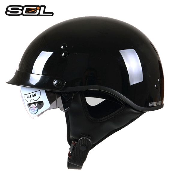 sol helmet dot retro motorcycle helmet half face summer moto hats abs motorbike 55-60
sol helmet dot retro motorcycle helmet half face summer moto hats abs motorbike 55-60