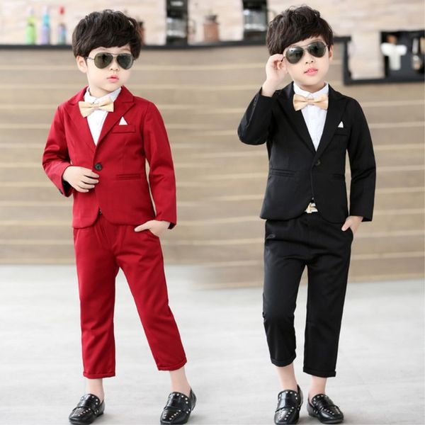 setwelldrees 2 pieces set kid's suit fashion boys suit jackets spring coat pants boy wedding blazer chlidren suit (jacket+pants, Black;gray
setwelldrees 2 pieces set kid's suit fashion boys suit jackets spring coat pants boy wedding blazer chlidren suit (jacket+pants, Black;gray