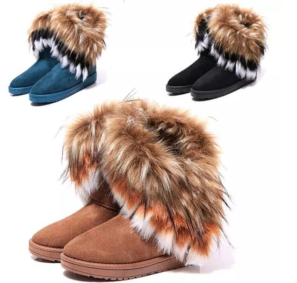 women's boots autumn and winter snow boots feathers fox fur flat-bottomed short cotton-padded shoes winter boots xmas gif, Black
women's boots autumn and winter snow boots feathers fox fur flat-bottomed short cotton-padded shoes winter boots xmas gif, Black