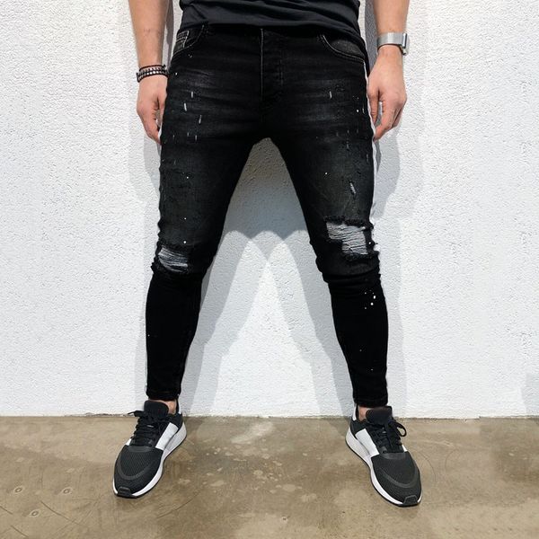 mens hole skinny pants slim fit printed jeans long stretch jeans slim fit men bottoms pencil pants hip pop fashion men jean, Blue
mens hole skinny pants slim fit printed jeans long stretch jeans slim fit men bottoms pencil pants hip pop fashion men jean, Blue