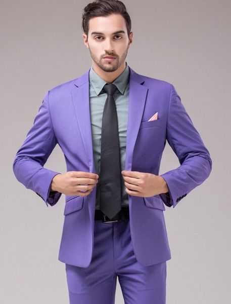 custom made lilac colour groom tuxedos notch lapel groomsmen men wedding suits bridegroom (jacket+pants+vest, Black;gray
custom made lilac colour groom tuxedos notch lapel groomsmen men wedding suits bridegroom (jacket+pants+vest, Black;gray