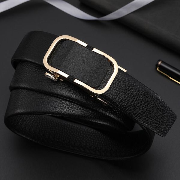 fantulong men's pants leather automatic buckle trousers belt youth fashion young people business pure leather trousers belt, Black;brown
fantulong men's pants leather automatic buckle trousers belt youth fashion young people business pure leather trousers belt, Black;brown