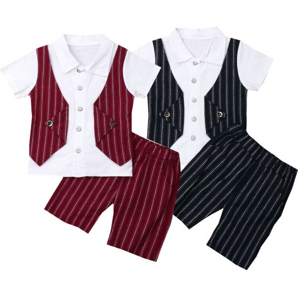 Toddler Baby Kids Boy Clothes Gentleman Striped Shirt Tops+Pants School Unifoem Formal Outfits Clothes 2PCS Set 1-4Years
Toddler Baby Kids Boy Clothes Gentleman Striped Shirt Tops+Pants School Unifoem Formal Outfits Clothes 2PCS Set 1-4Years