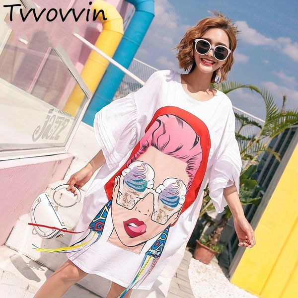 2019 summer girl cartoon sequins print asymmetrical tassel irregular t shirt loose plus size big womans fashion s030 y19051301, White
2019 summer girl cartoon sequins print asymmetrical tassel irregular t shirt loose plus size big womans fashion s030 y19051301, White
