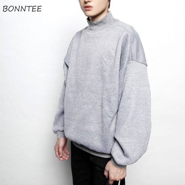 hoodies men thicker plus velvet solid loose long sleeve o-neck soft warm simple all-match korean style sweatshirts mens clothing, Black
hoodies men thicker plus velvet solid loose long sleeve o-neck soft warm simple all-match korean style sweatshirts mens clothing, Black