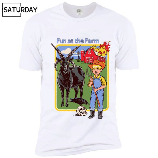 men's fun at the farm funny design t shirt demon death scary evil hip hop satanism grim reaper t-shirt supernatura women tshirt, White;black
men's fun at the farm funny design t shirt demon death scary evil hip hop satanism grim reaper t-shirt supernatura women tshirt, White;black