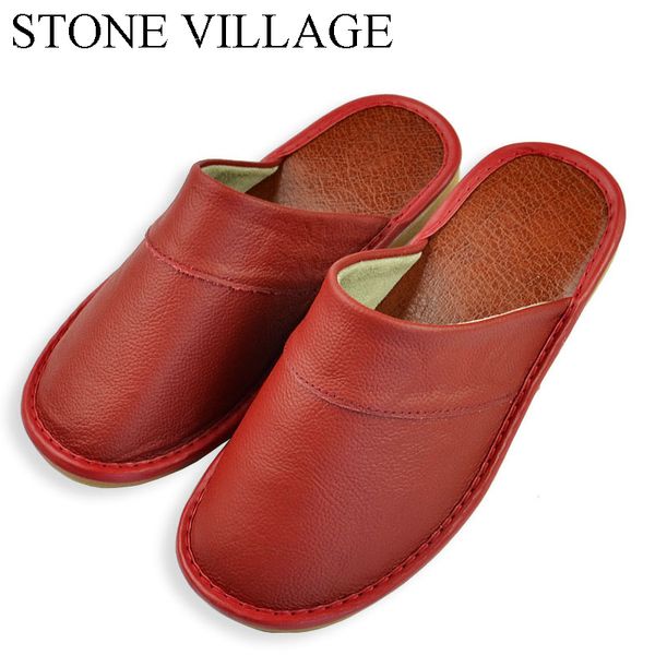 stone village genuine leather home slippers women slippers indoor shoes women leather flat with sandals lady casual summer shoes mx200425, Black
stone village genuine leather home slippers women slippers indoor shoes women leather flat with sandals lady casual summer shoes mx200425, Black