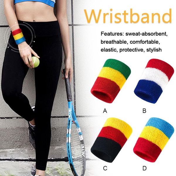 sports wristband basketball badminton sweat wicking towel bracer protective gear for tennis running fitness gym wrist band, Black;red
sports wristband basketball badminton sweat wicking towel bracer protective gear for tennis running fitness gym wrist band, Black;red