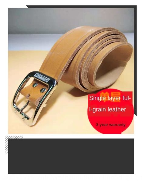 e8lod sturdy and durable whole single cowhide head punching belt pin buckle punching belt solid full cut single layer pure cowhide durable a, Black;brown
e8lod sturdy and durable whole single cowhide head punching belt pin buckle punching belt solid full cut single layer pure cowhide durable a, Black;brown