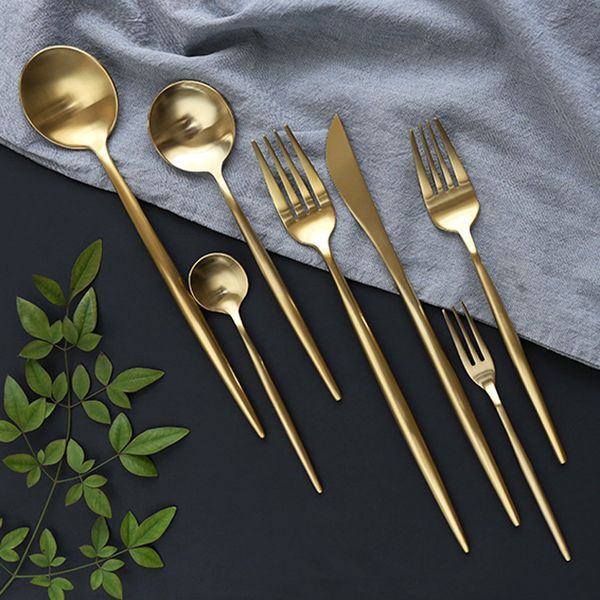stainless steel tableware gold knife meal spoon fork chopsticks coffee spoon flatware exquisite western dinner dessert cutleries dbc vt1000
stainless steel tableware gold knife meal spoon fork chopsticks coffee spoon flatware exquisite western dinner dessert cutleries dbc vt1000