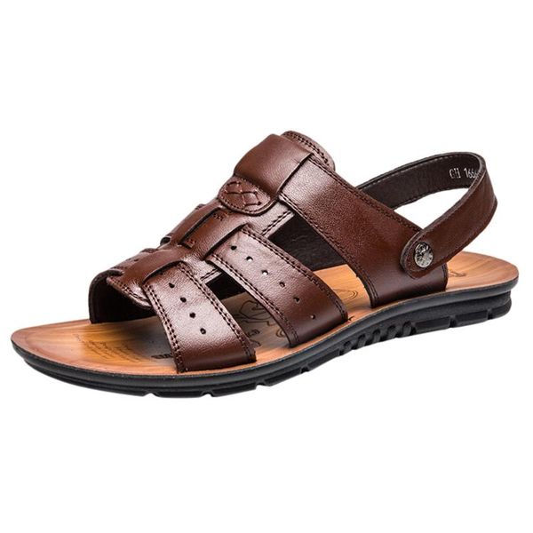 sandals sagace men leather slippers male outdoor 2021 summer handmade shoes casual breathable footwear walking sandalias, Black
sandals sagace men leather slippers male outdoor 2021 summer handmade shoes casual breathable footwear walking sandalias, Black
