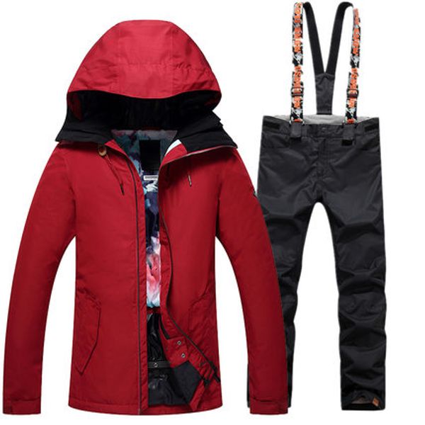 gsou snow 2017 new girls ski suit female suits winter long pure color warm windproof waterproof ski jacket pants size xs-l
gsou snow 2017 new girls ski suit female suits winter long pure color warm windproof waterproof ski jacket pants size xs-l
