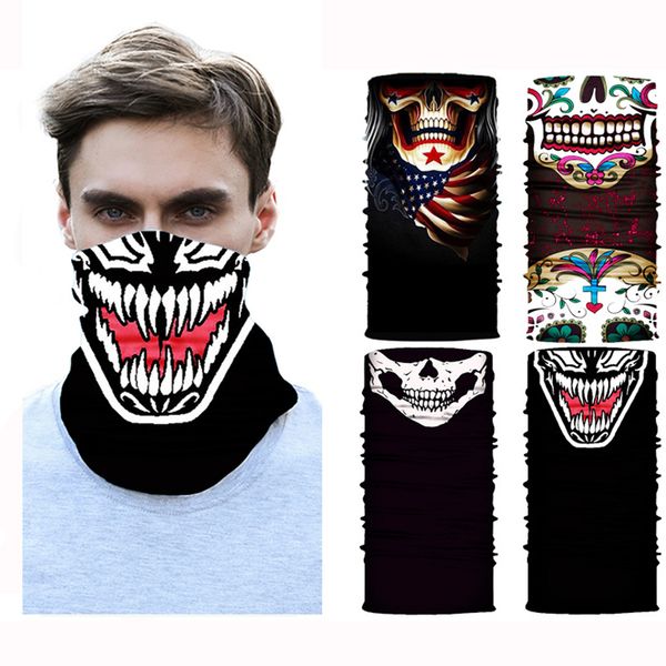 3d skull seamless scarves dustproof headband outdoor sport cycling bandanas camping hiking washouts headwear magic scarf, Black
3d skull seamless scarves dustproof headband outdoor sport cycling bandanas camping hiking washouts headwear magic scarf, Black