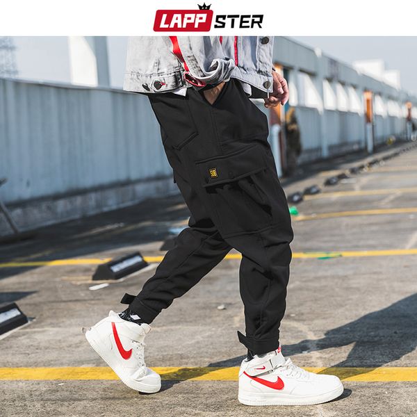 lappster japanese streetwear pockets jogger pants men 2019 overalls mens hip hop summer pants male ankel-lengthe sweaptpants 5xl, Black
lappster japanese streetwear pockets jogger pants men 2019 overalls mens hip hop summer pants male ankel-lengthe sweaptpants 5xl, Black