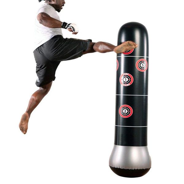 160cm boxing punching bag inflatable stand tumbler muay thai training pressure relief bounce back sandbag with air pump h2
160cm boxing punching bag inflatable stand tumbler muay thai training pressure relief bounce back sandbag with air pump h2