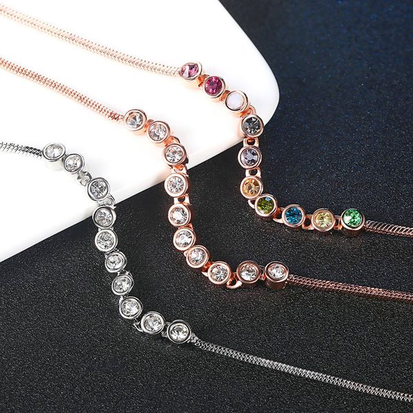 2020 trendy stainless steel mixed color crystal charm bracelets for women girls bohemia rose gold snake chain bracelet, Golden;silver
2020 trendy stainless steel mixed color crystal charm bracelets for women girls bohemia rose gold snake chain bracelet, Golden;silver