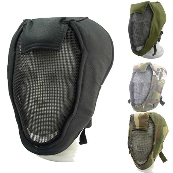 v6 steel net mesh fencing mask hunting epee masks full face protective tactical mask helmet cover face ears
v6 steel net mesh fencing mask hunting epee masks full face protective tactical mask helmet cover face ears