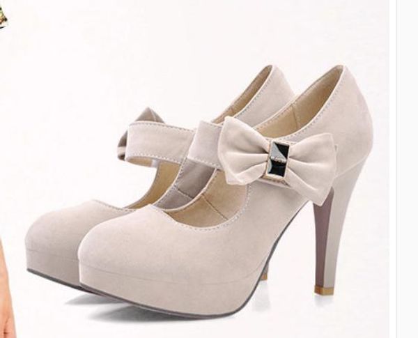 2020 women's shoes in spring and autumn with new style fashion high heel fine heel round head waterproof table bowknot suede@zx169, Black
2020 women's shoes in spring and autumn with new style fashion high heel fine heel round head waterproof table bowknot suede@zx169, Black