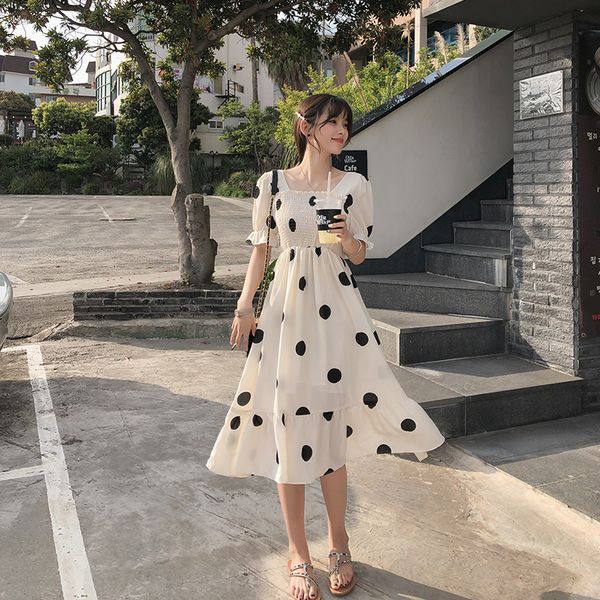 mishow women summer beach chiffon dress dot 2019 new korean boho dresses for girls slim high waist female vestidos mx19b1384, Black;gray
mishow women summer beach chiffon dress dot 2019 new korean boho dresses for girls slim high waist female vestidos mx19b1384, Black;gray