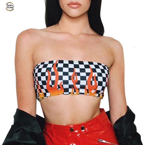 женская мода жилет sexy flame печать tank tops vest холтер lattice плед блуза бюстье crop top обрезанное vest debardeur, White
женская мода жилет sexy flame печать tank tops vest холтер lattice плед блуза бюстье crop top обрезанное vest debardeur, White