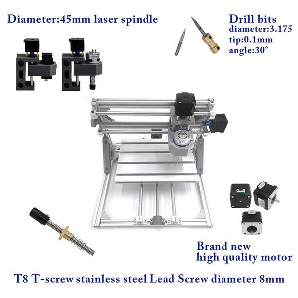 

2 in 1 mini cnc 2418 pro cnc engraving machine pcb milling machine wood carving with grbl control diy mini router